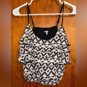 Aztec Crop Top